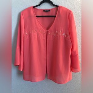 Montee! Coral Evening Cover Sz 16W
